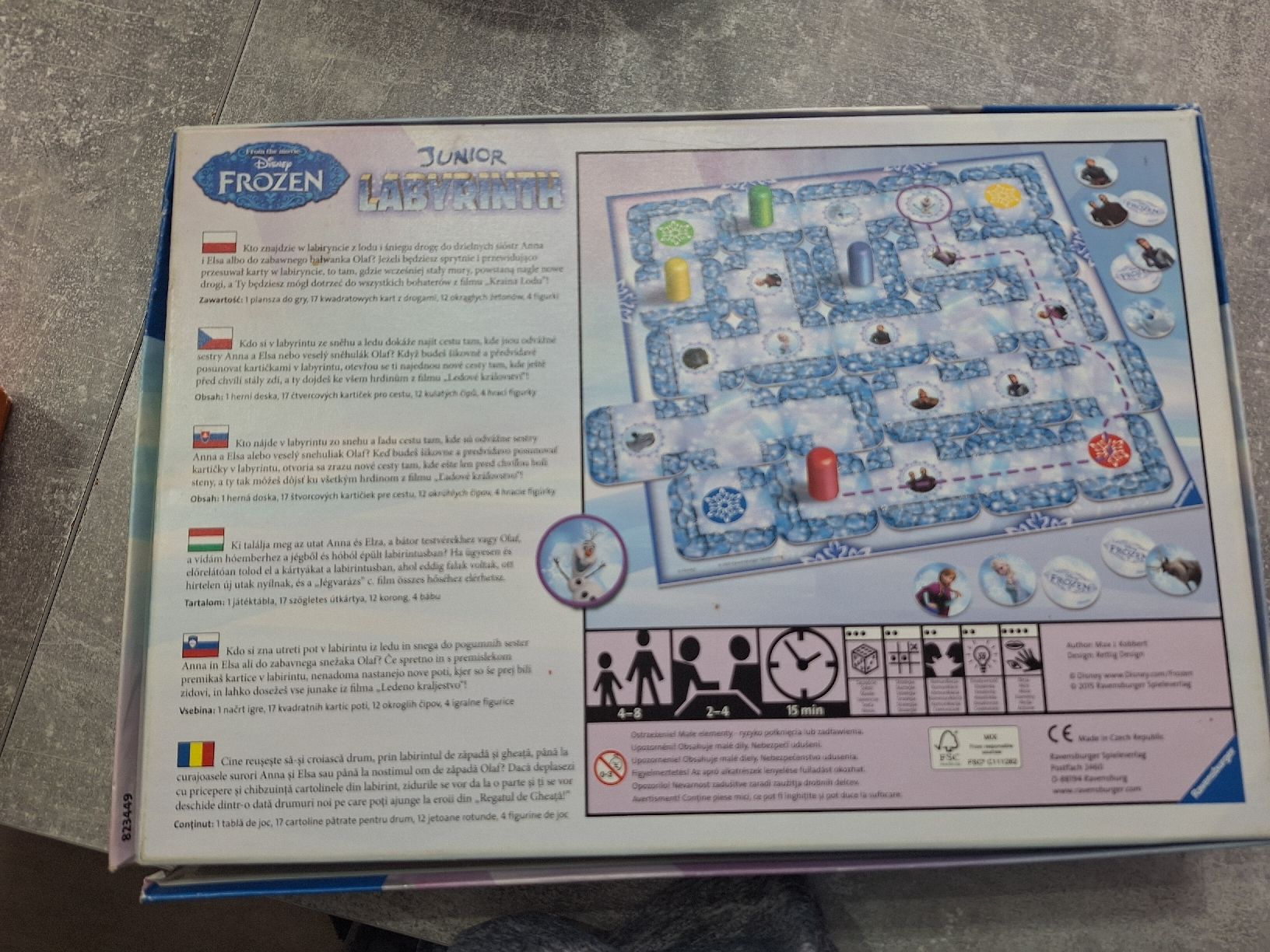 Ravensburger Giochi: Labyrinth Frozen Junior  – Usato da Egerkingen venduto da Niceli1 1