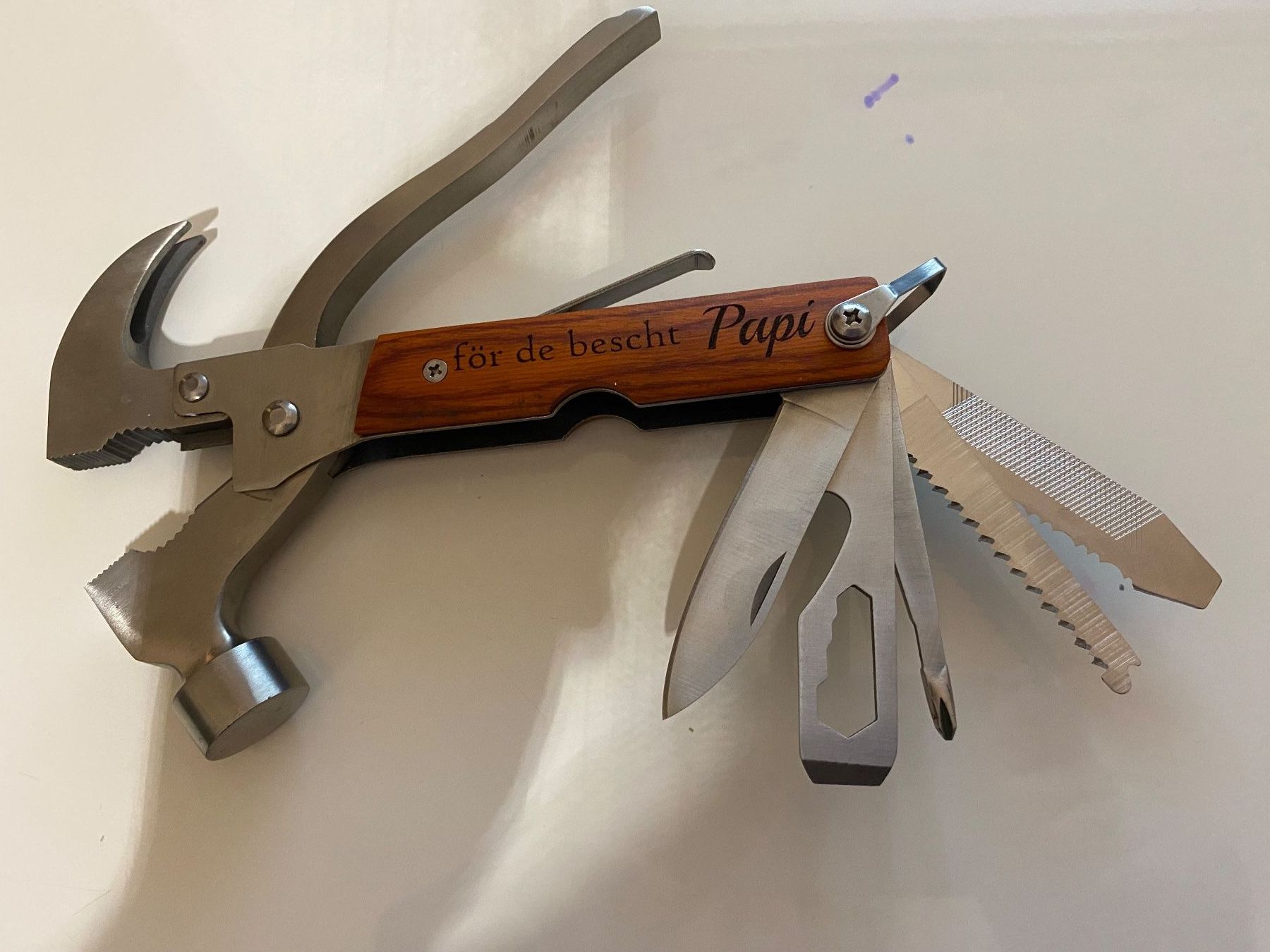 Tutti gli attrezzi: Multifunktionswerkzeug-Geschenk für Papi/Vatertag – Nuovo (secondo la descrizione) da Alpnach Dorf venduto da Fengeli
