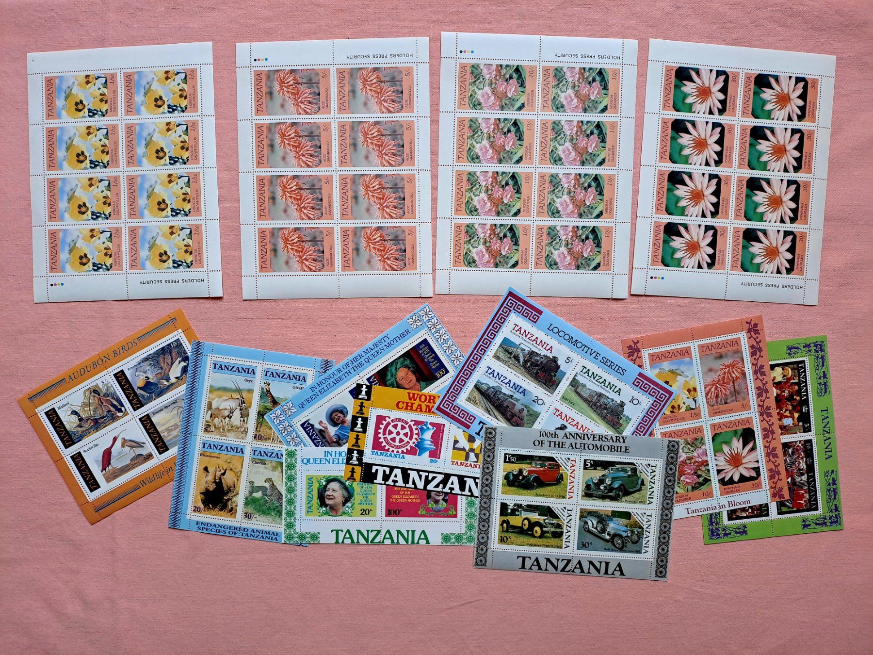 Tutti i francobolli: spektakuläre Kleinbogen-Sammlung Tansania 1985 ff – Nuovo (secondo la descrizione) da Ostermundigen venduto da pedru8 2