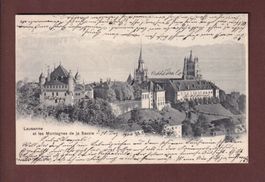 LAUSANNE - Château et Cathédrale - 1900