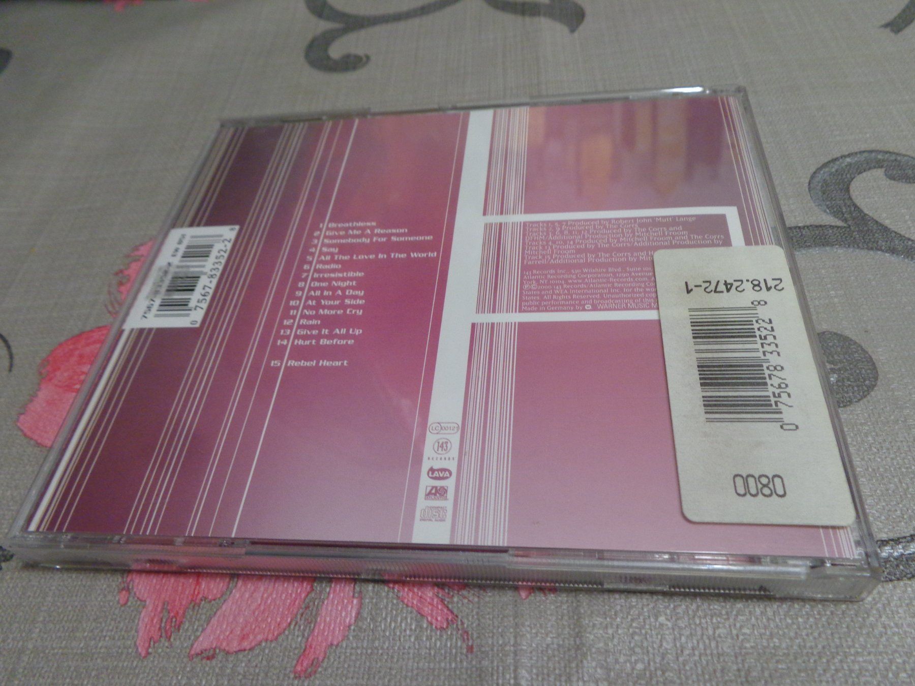 CD: The Corrs - In Blue CD – Usato da Olten venduto da Disc-Ausverkauf 1