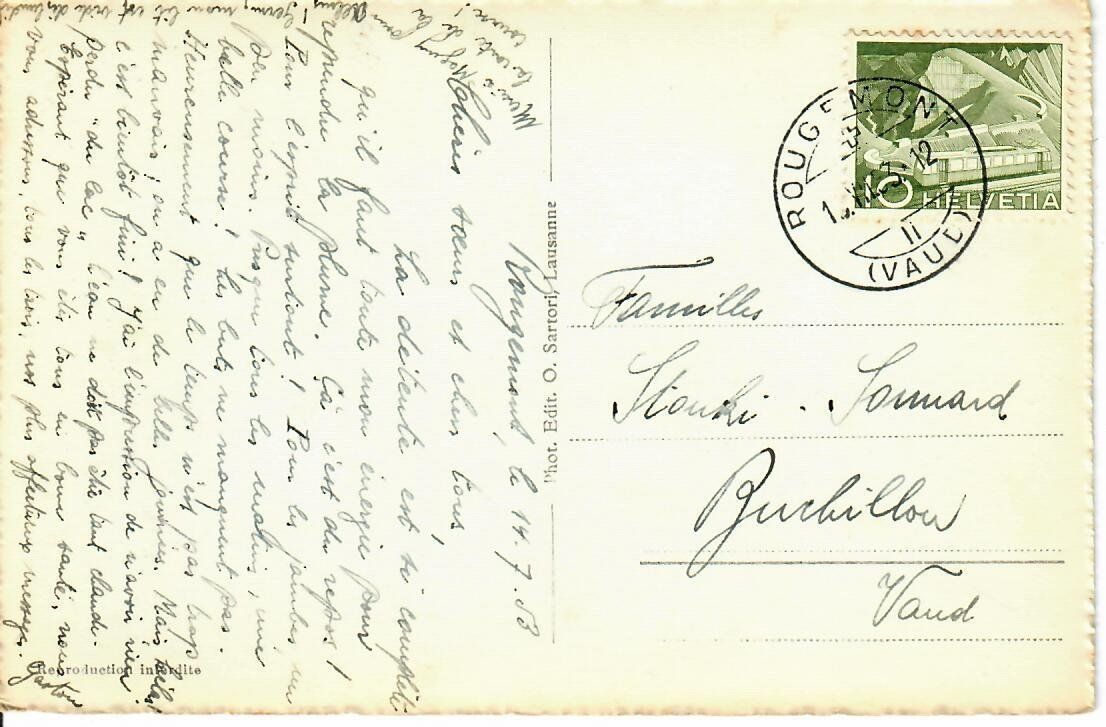 Cartes postales: Rougemont – D'occasion à Hochdorf par Ziegel-16 1
