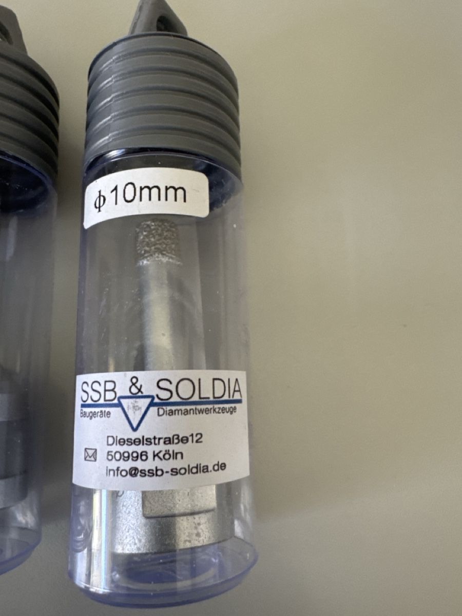 Tutti gli attrezzi: Diamant Bohrkronen Set, 5 Stk., 10mm  – Nuovo (secondo la descrizione) da Zürich venduto da takol 1