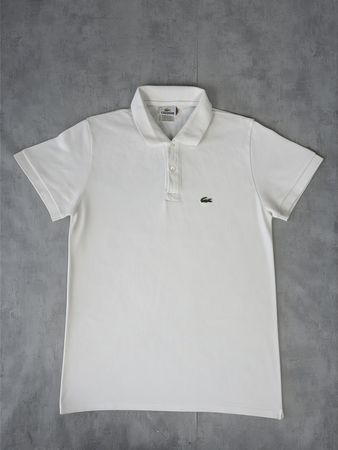 Polo Lacoste blanc - L #44