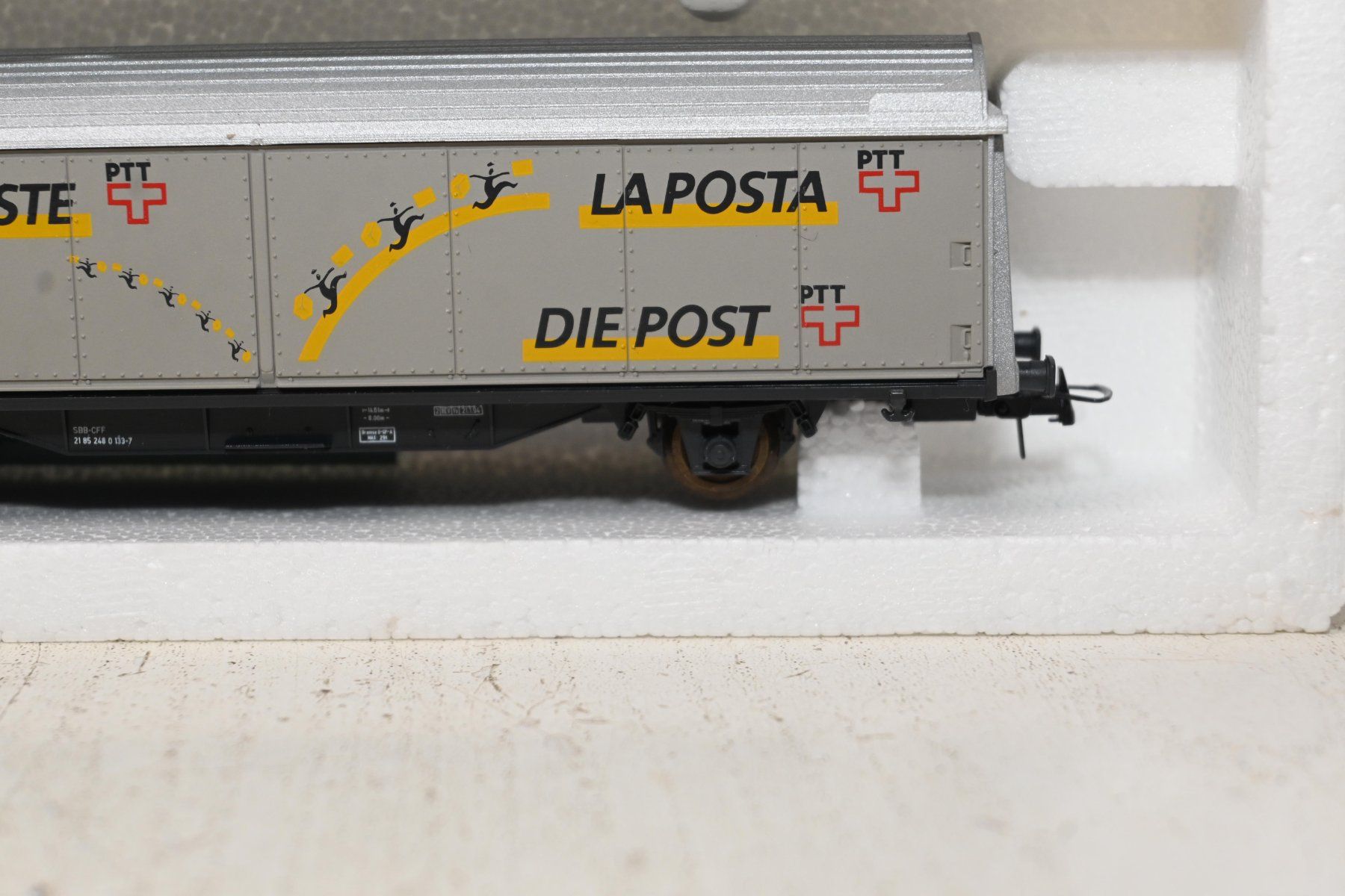 Roco Modellini di ferrovie: Hbis Post Roco HO/AC mit OVP – Usato da Laupen ZH venduto da Zmoewe 2