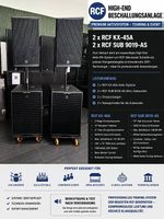 RCF High-End Beschallungsanlage