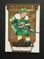 Marco Rossi 2022 Exquisite Gold Spectrum /49 Minnesota Wild
