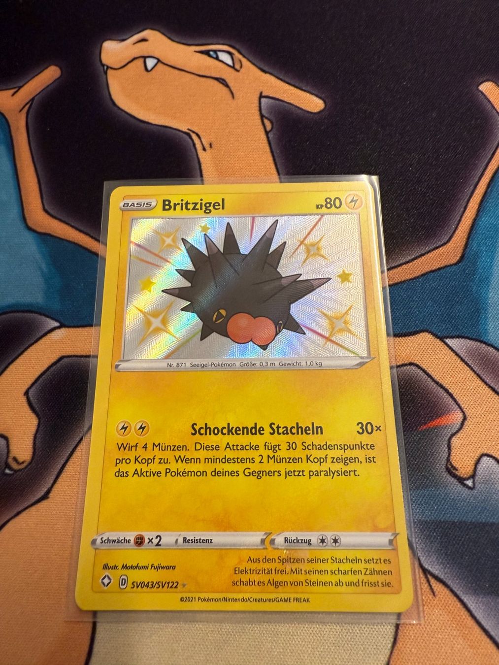 Pokémon Carte collezionabili: Britzigel (SHF SV43) - Glänzendes Schicksal – Nuovo (secondo la descrizione) da Bülach venduto da Pfrenzel