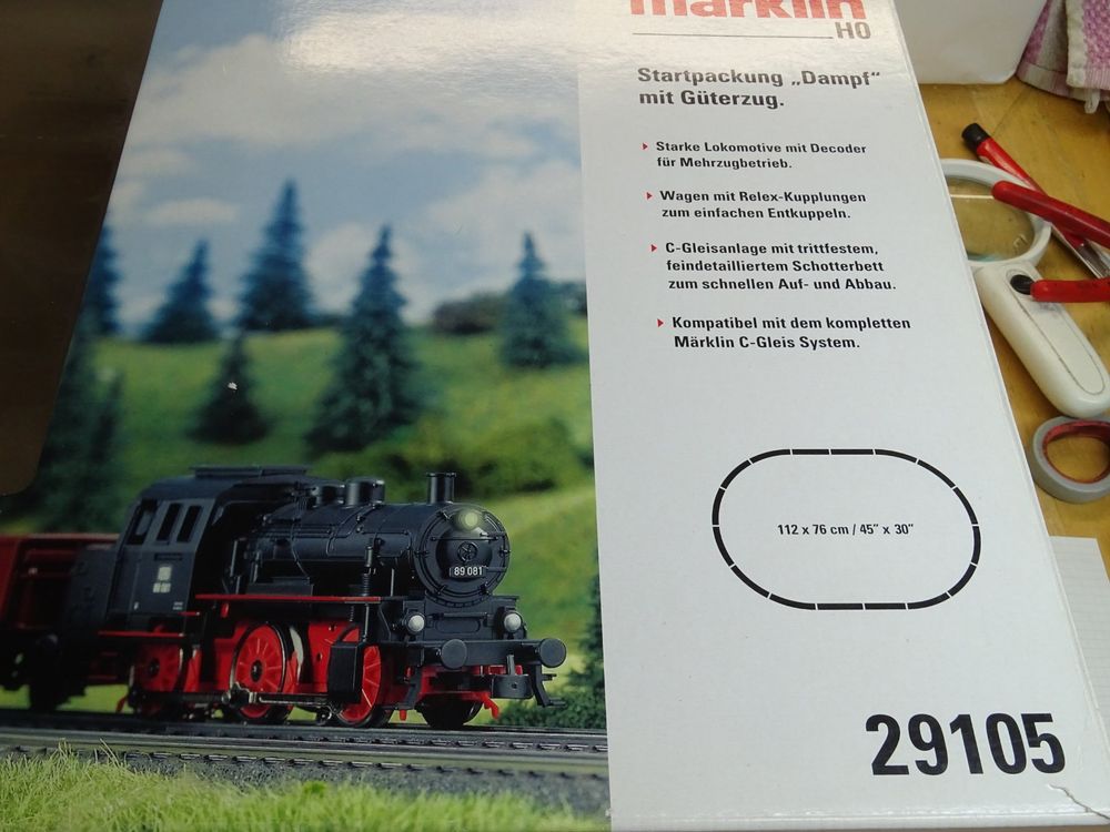 Märklin 29105 Startpackung Digital Dampf, H0,WS/AC,OVP | Kaufen auf Ricardo