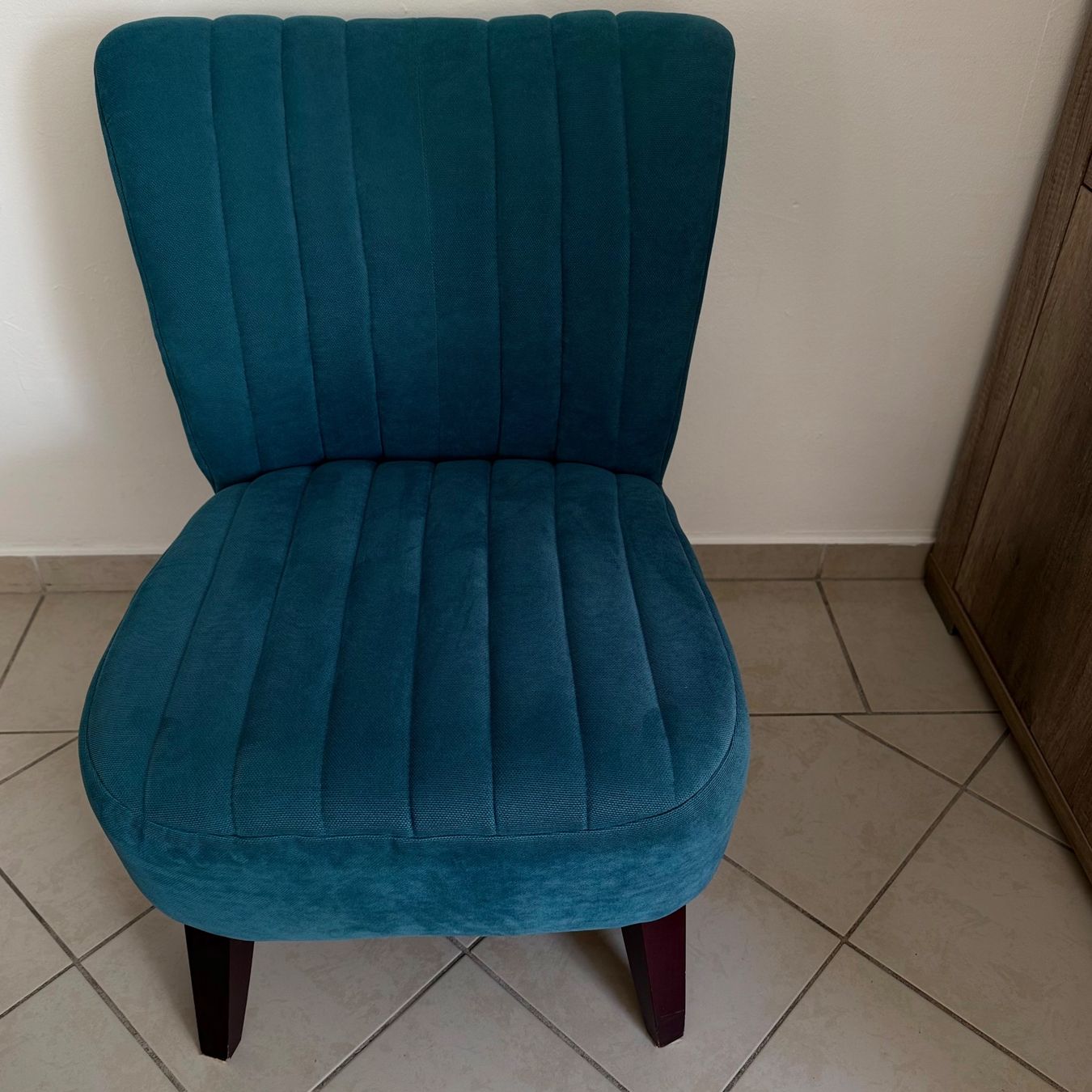 Poltrone: Gutmann Sessel Teal | Gesteppt – Usato da Dällikon venduto da SimaCH 1