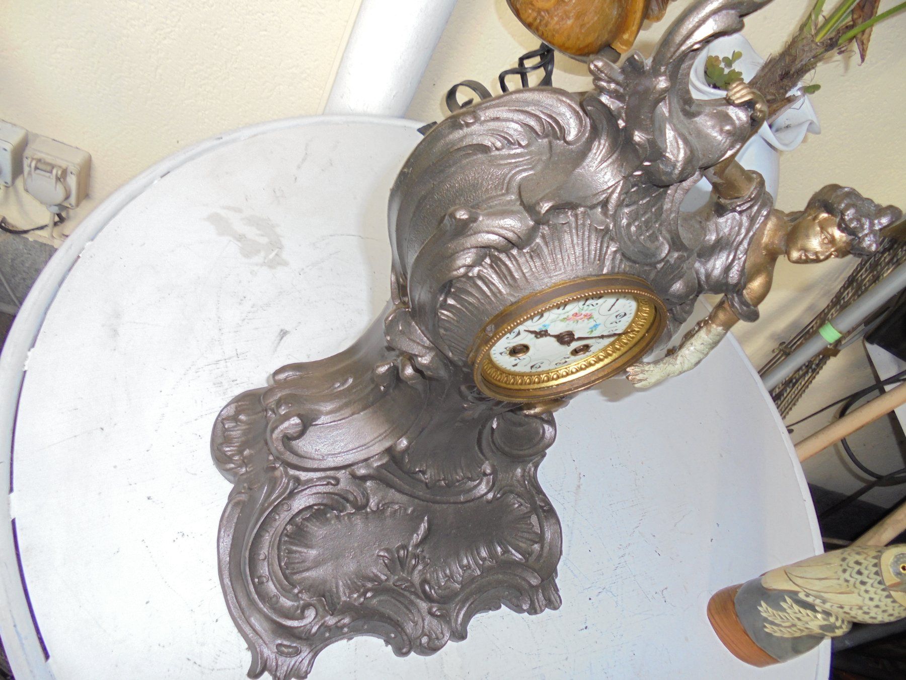 Orologi da terra & Orologi da parete: Antike Pendule, ca. 1900 – Usato da Camorino venduto da Hunpete 5