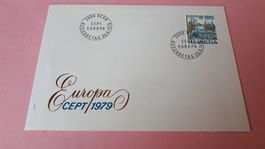 Ersttagsbrief Europa CEPT 1979 Ausgabetag 30.4.1979