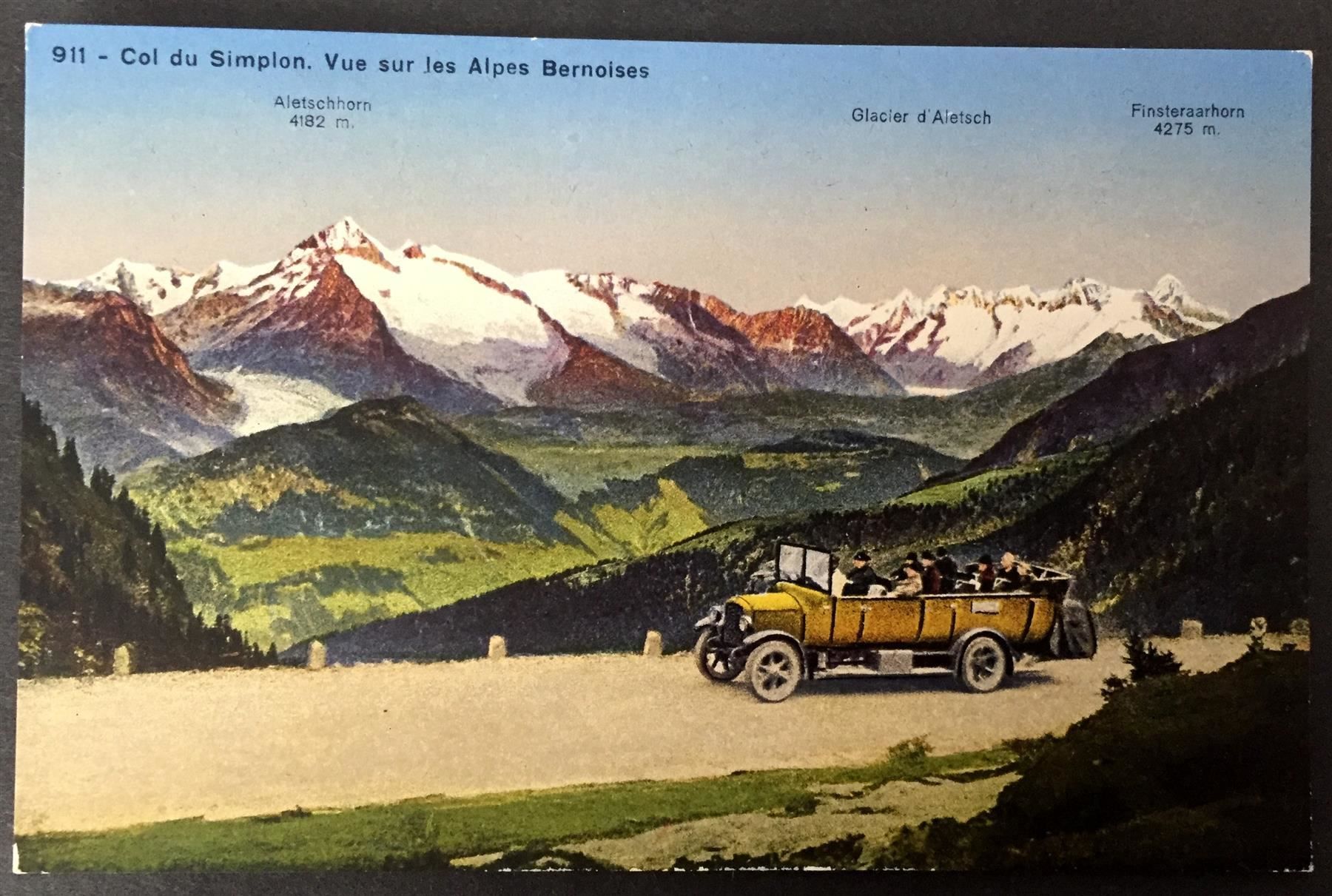 Cartes postales: COL DU SIMPLON Postauto – Neuf (Voir description) à Jona par philajona