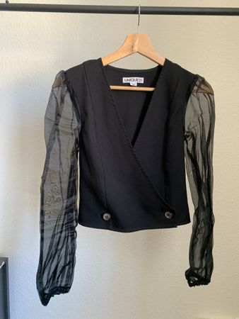 Gilet manches transparentes unique 21