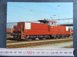 BAHN SCHWEIZ SBB RANGIERLOK Ee6/6 RB LIMMATTAL 1979