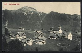 AK Seelisberg, Dorf-Panorama