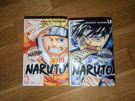 Naruto (Manga) - Massiv Band 1 und 2