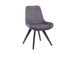 4 sedie Conforama AROSA grigio antracite