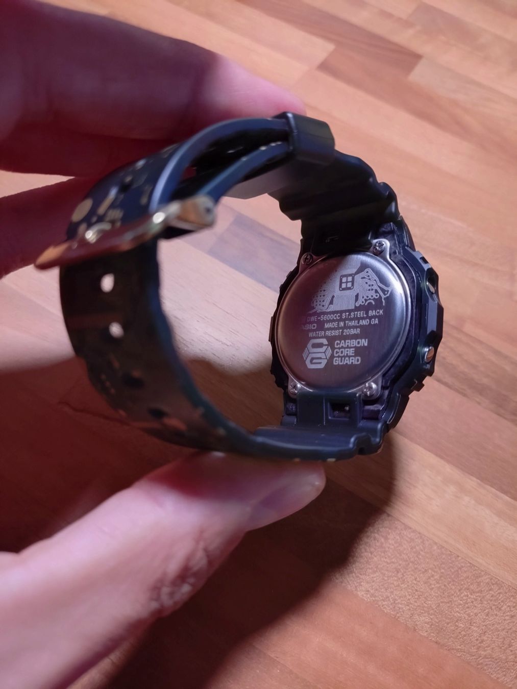 Casio Uhren: Casio G-Shock DWE-5600CC-3ER (Carbon Core Guard) – Gebraucht aus Friltschen von rafi8702 2