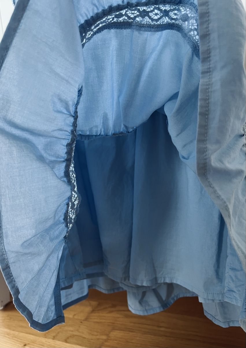 H&M Kleider & Röcke: Mädchenkleid H&M 116, blau, Kleid – Gebraucht aus Burgdorf von rulan 4