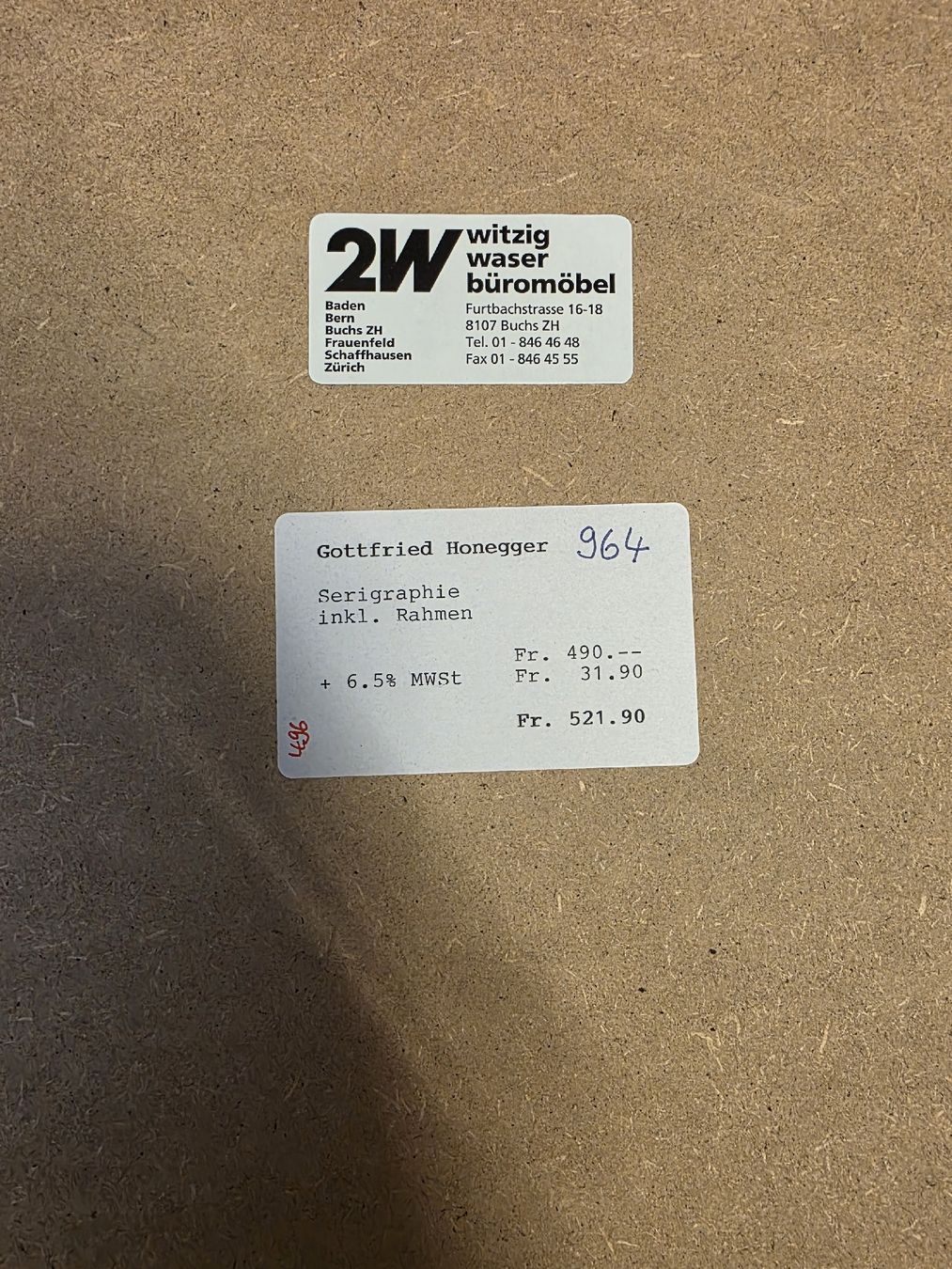 Foto & Immagini: Gottfried Honegger Original Serigaphie – Usato da Zürich venduto da Troval84 2