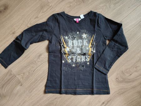 Langarm Shirt "Rock & Stars" - Gr. 134
