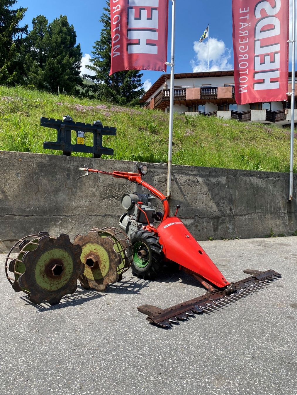 Aebi Raufutterernte: Motormäher Aebi AM8 – Gebraucht aus Davos Dorf von  3