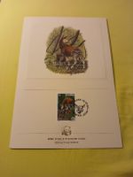 WWF Okapi - Edition Officielle, Cachet Premier Jour 1984.
