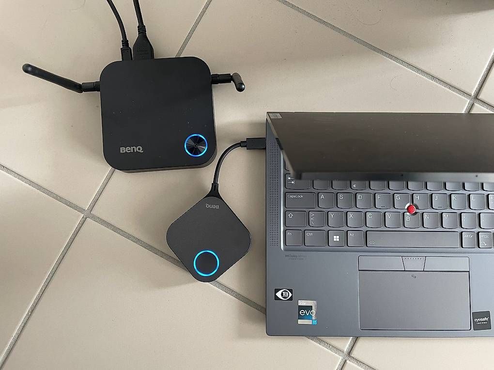 Docking station: BenQ Instashow kabellose Bildschirmübertrgung – Usato da Brugg AG venduto da J-Stuff96