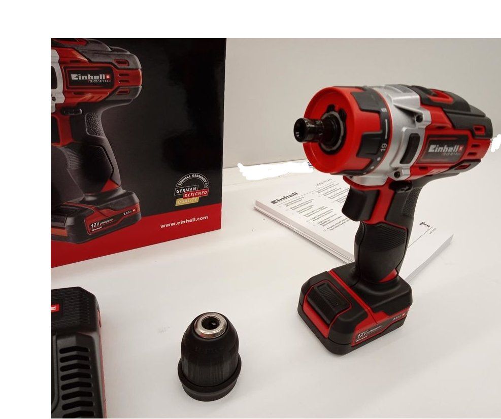 Einhell Bohrmaschinen: Einhell Akku-Schrauber 12V  TE-CD 12/1 X-Li – Neu und originalverpackt aus Kehrsatz von CIVOMILES 2