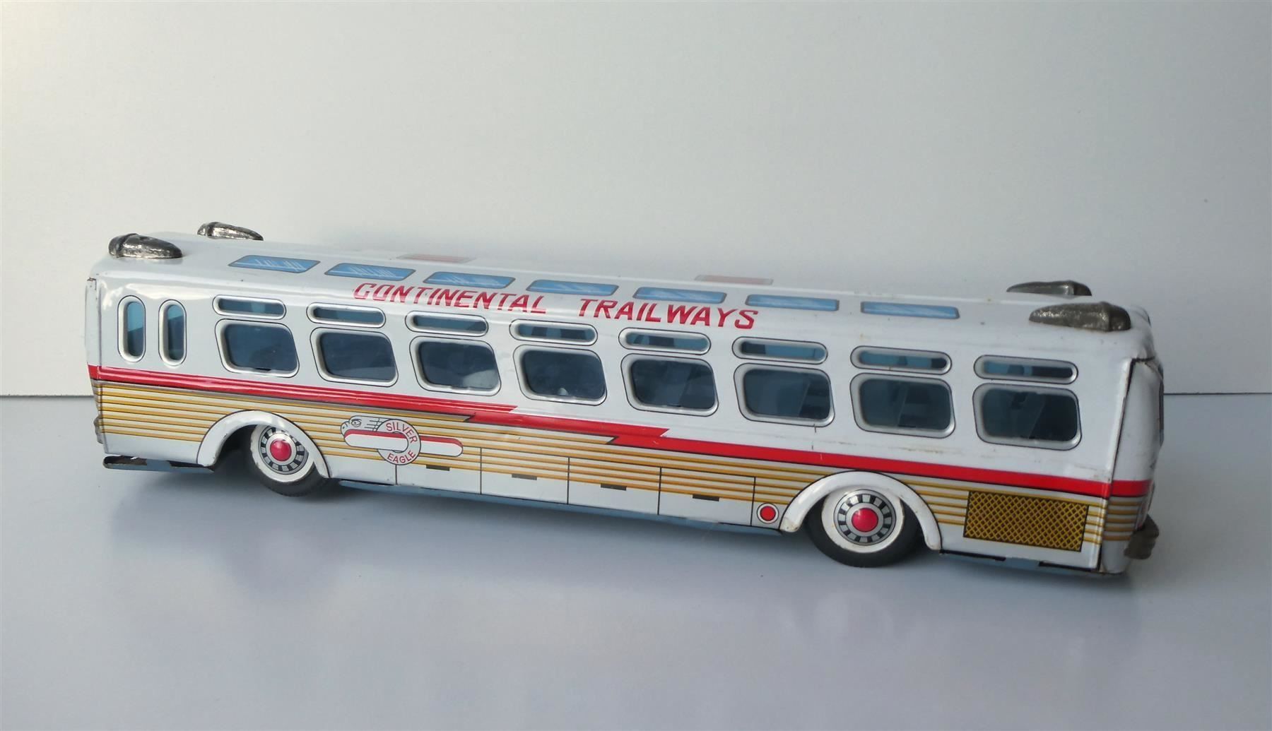 Modellini d'auto: Blechauto Setra Bus Continental Eagle Express Tin Japan – Usato da Frauenfeld venduto da Astra13