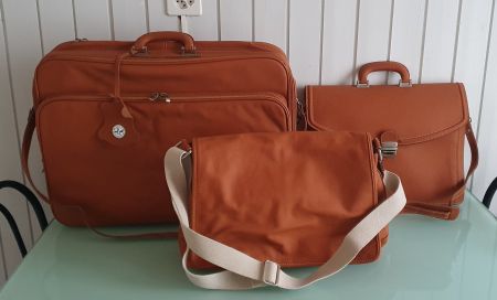 Ensemble de sac en cuir Barry Editon (valise, sac, sacoche)