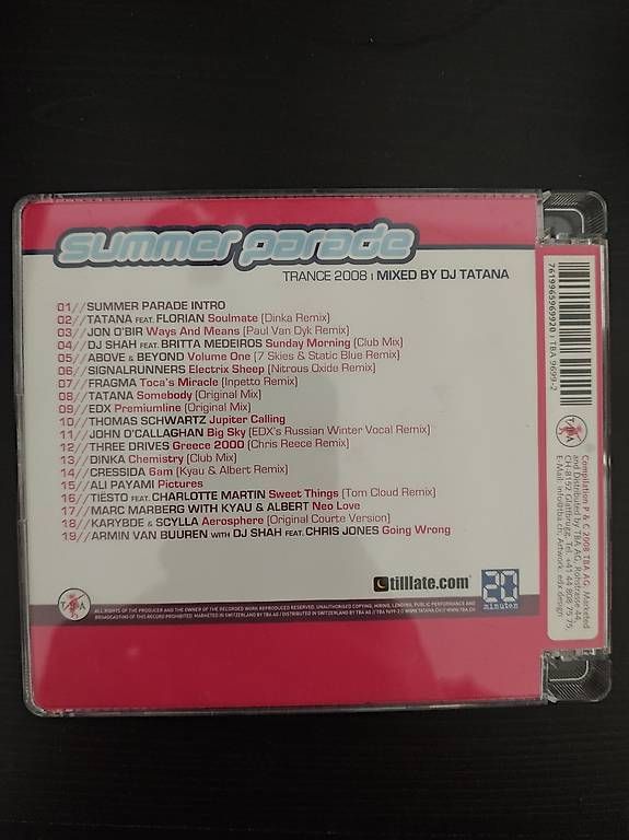 CD: DJ Tatana - Summer Parade – Usato da Boll venduto da ttr-fun 1