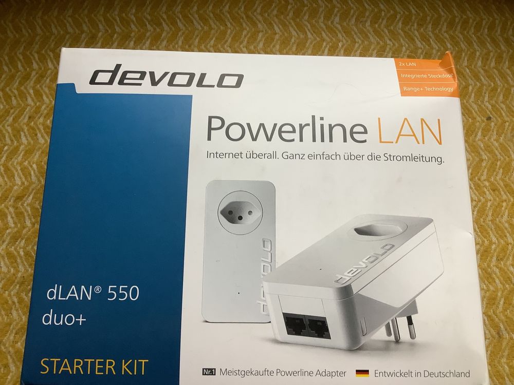 Powerline LAN DLAN 550 Duo+ | Kaufen Auf Ricardo