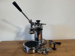 La Pavoni Professional Espressomaschiene mit Aufschäumer