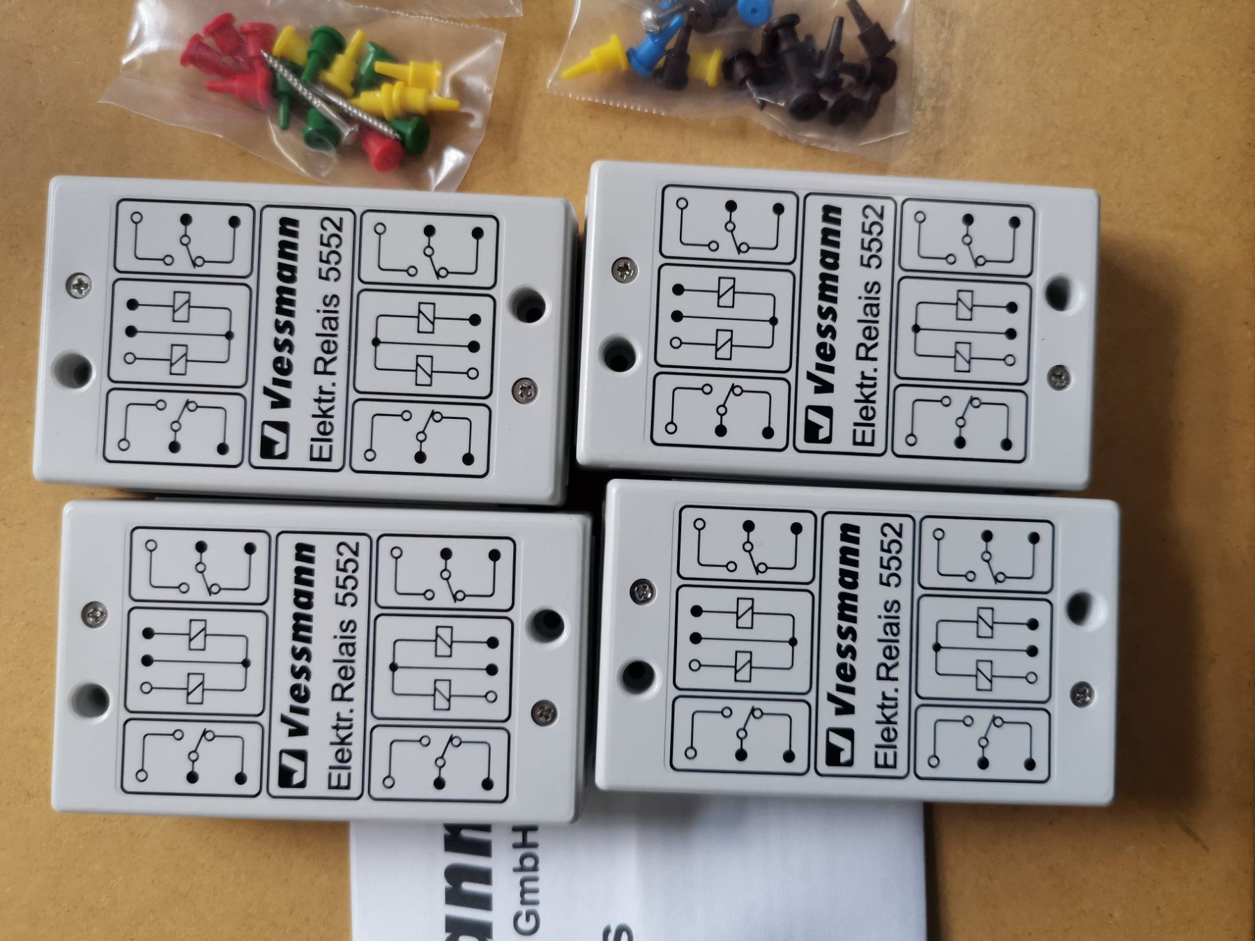 Viessmann Modelleisenbahnen: Viessmann - 5552 Elektronisches Relais 2 x 2UM – Gebraucht aus St. Margrethen SG von  2