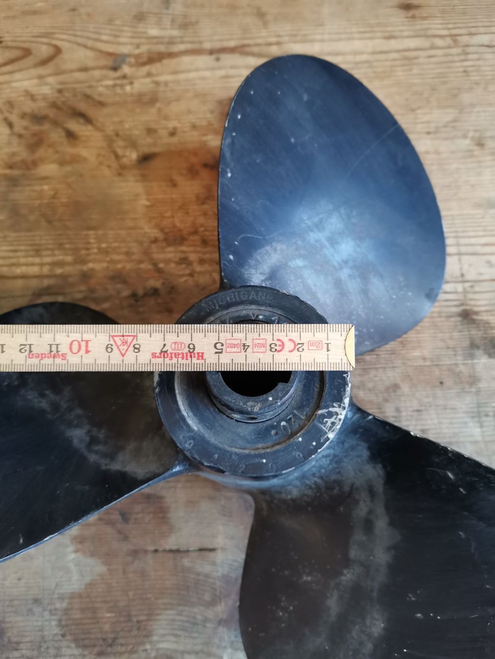 Barche: Schiffschraube, Schiffsschraube, Propeller, Nautik Dekoratio – Usato da Wiedlisbach venduto da materialkreislauf 3