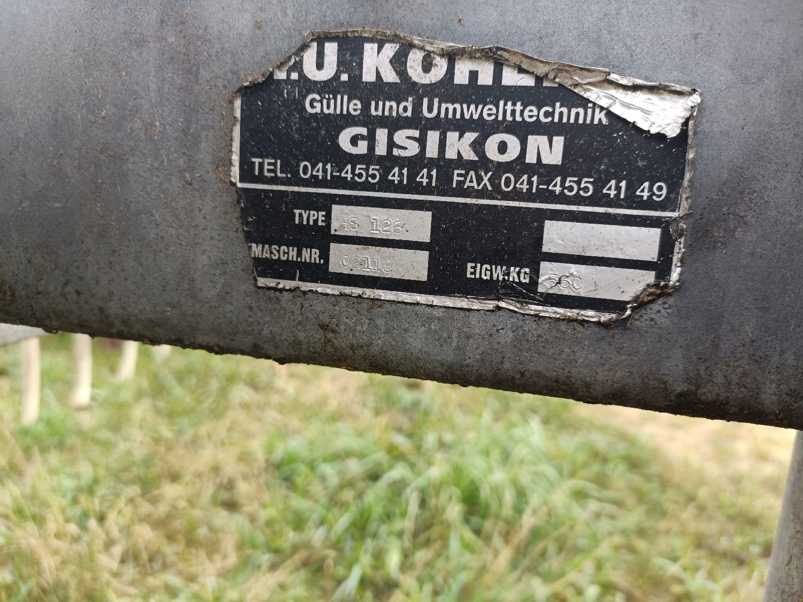 Düngerstreuer: schleppschlauchverteiler – Gebraucht aus kägiswil von mk.94 4