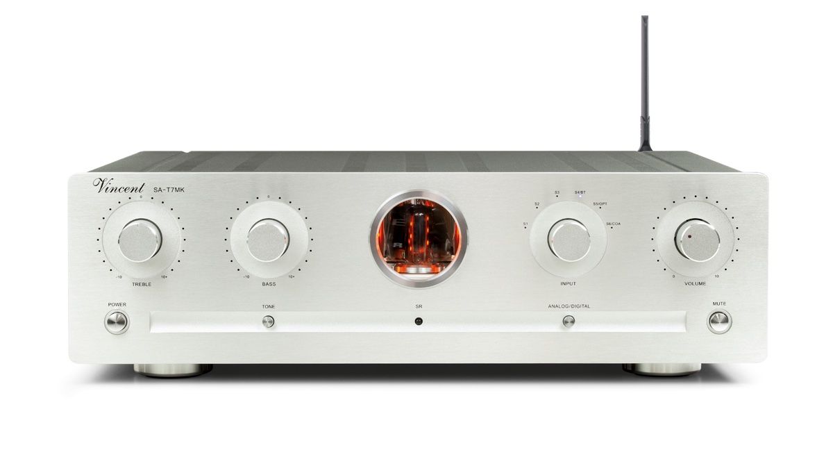 Vincent Verstärker: Vincent SA-T7 MK High-End Vorverstärker Silber – Neu und originalverpackt aus Frick von hifimarkt