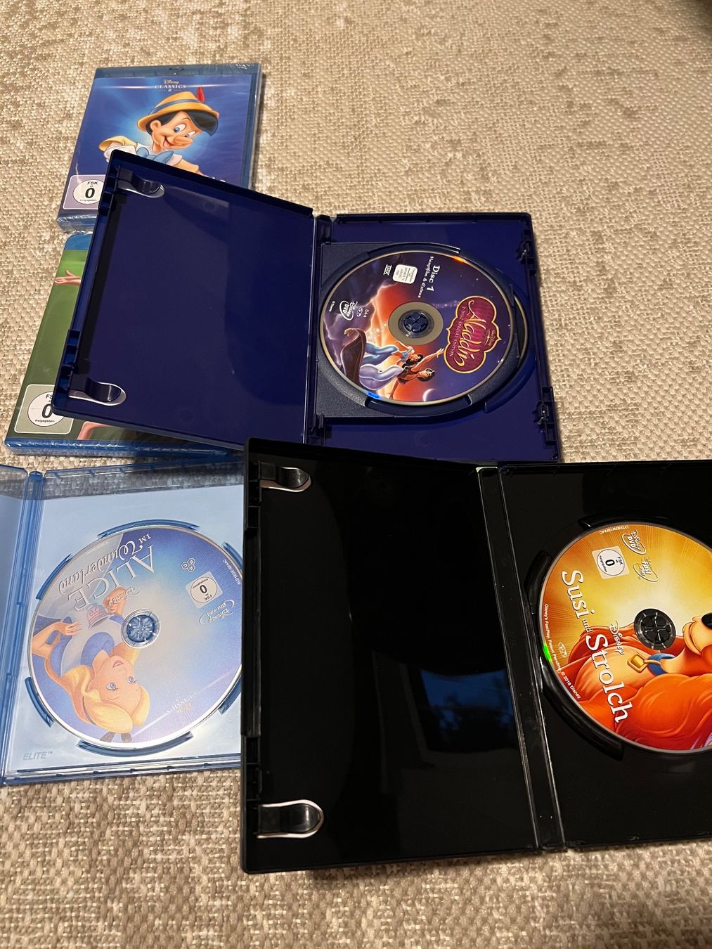 Alle DVDs: Sieben Disney DVDs/Blu-ray – Neu und originalverpackt aus Rafz von Esther90_ 1