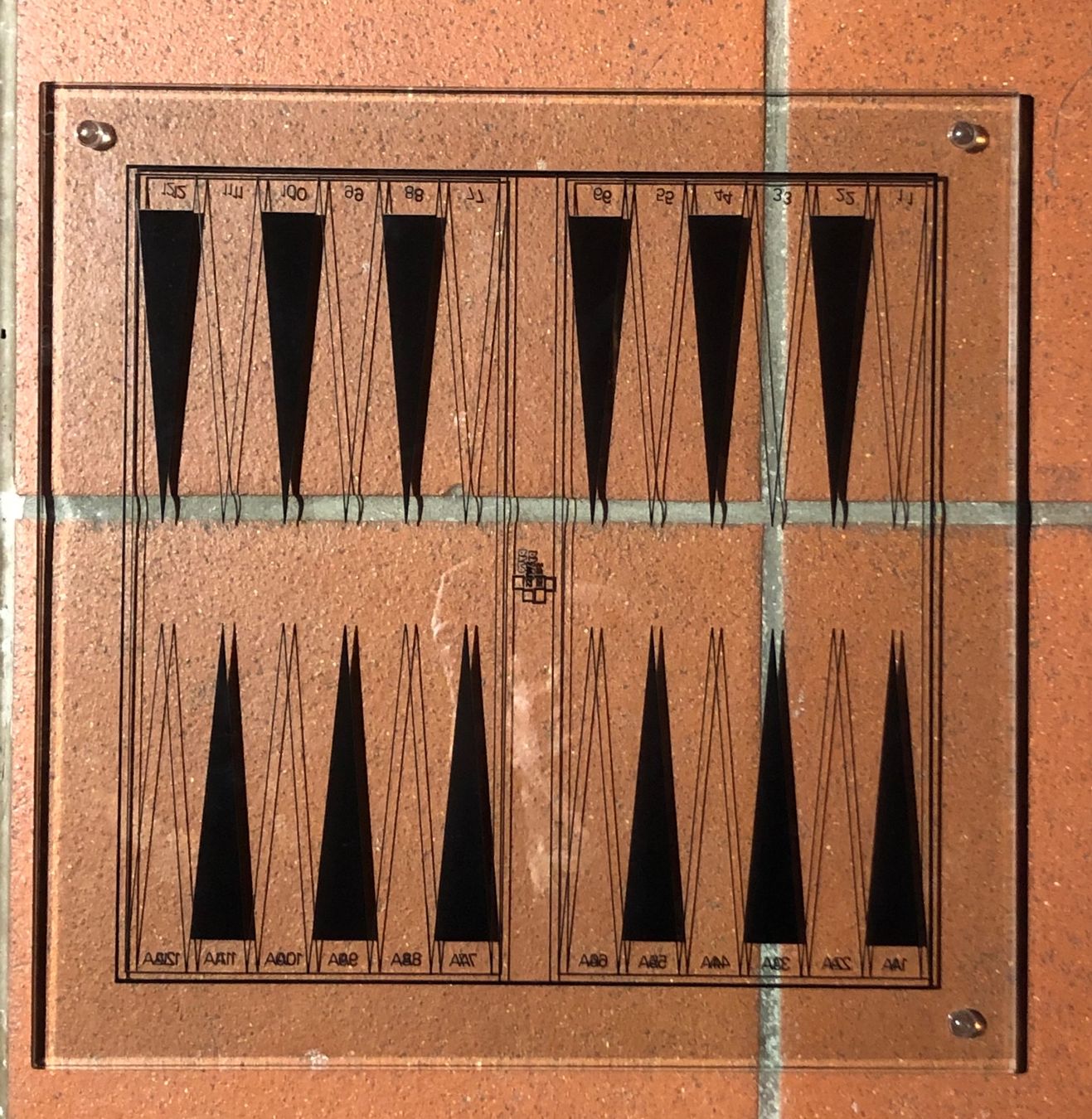 Giochi: Backgammon Spiel aus Glas – Usato da Oberkulm venduto da Weberlisa 1