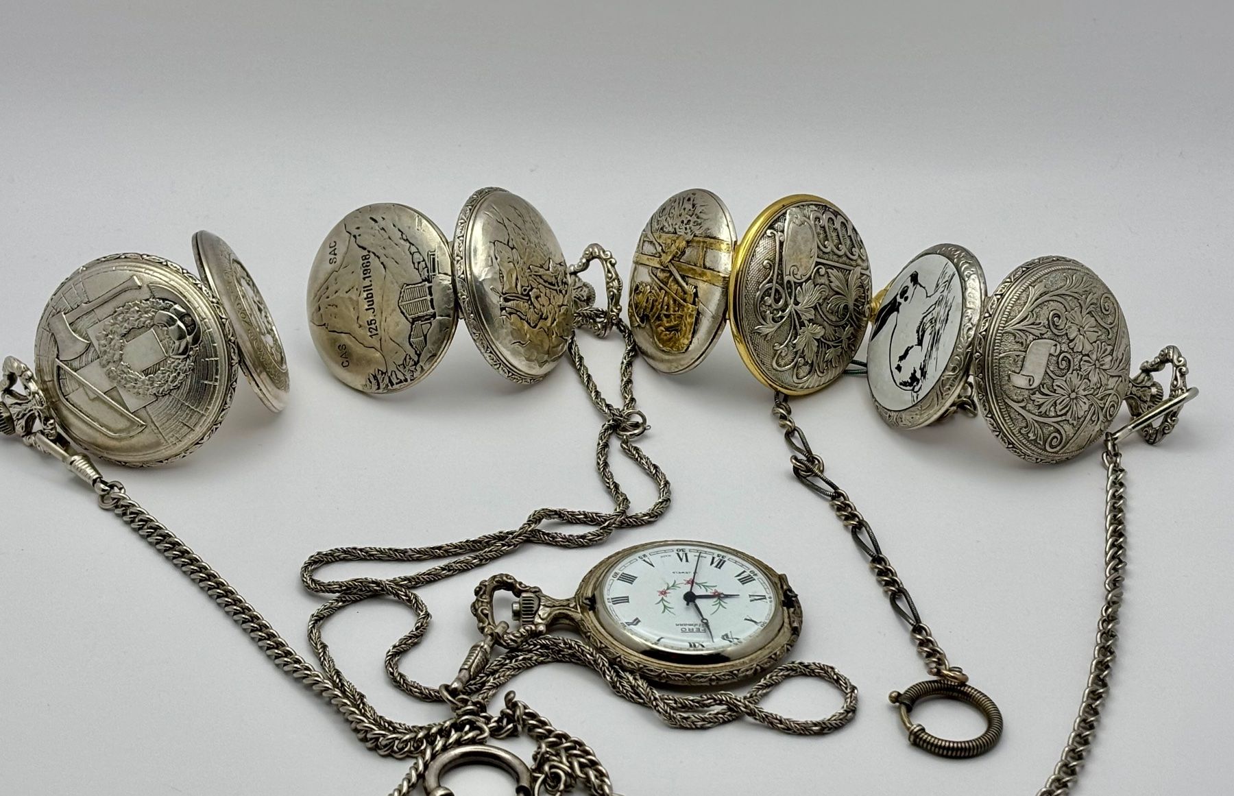 Orologi: MEGA 5STK TASCHENUHREN FERO FELDMANN – Difettoso da Rorschach venduto da ZeitWerk.10 9