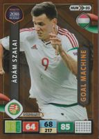 ROAD TO RUSSIA 2018 Adrenalyn Card Goal Machine ADAM SZALAI