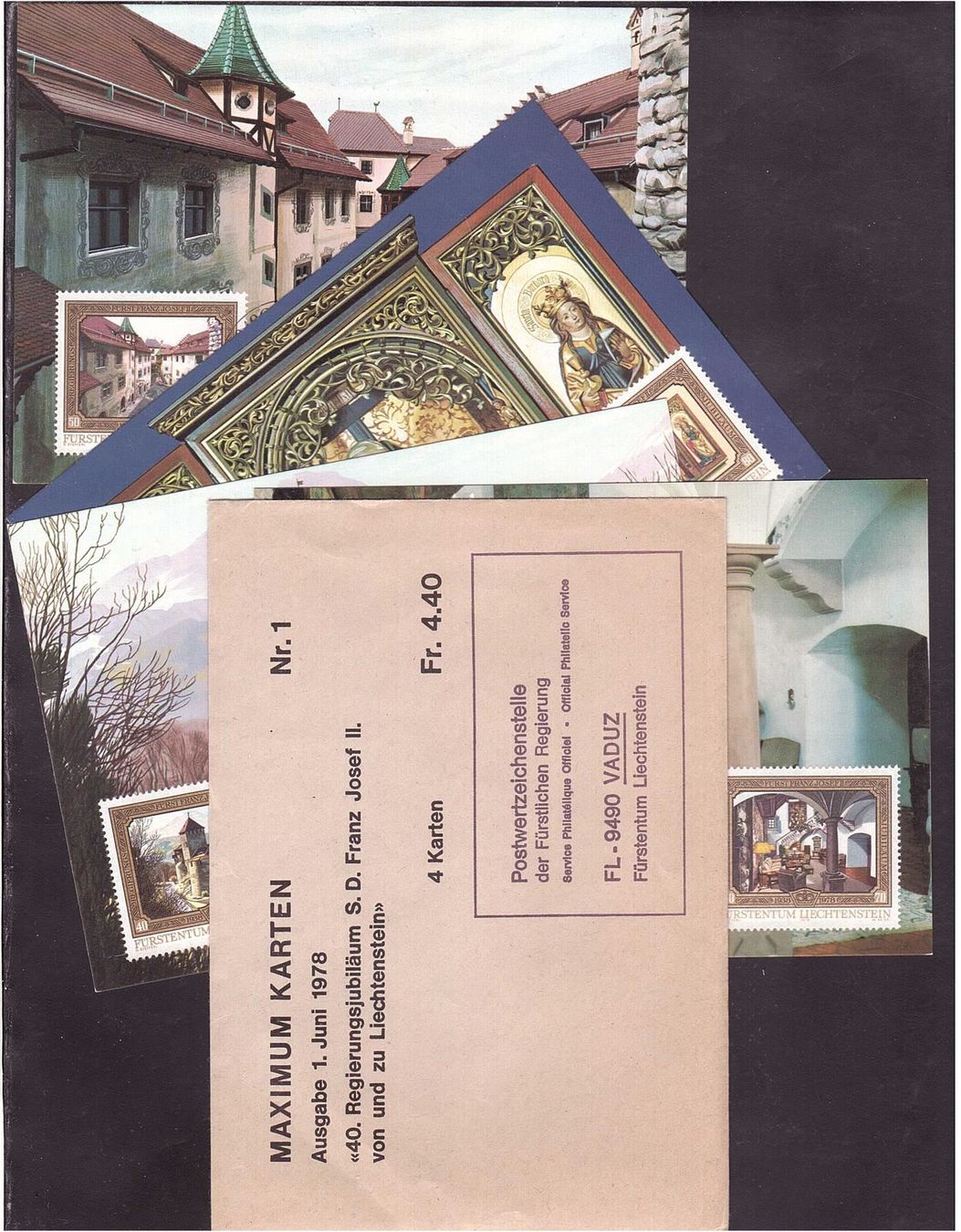 Alle Briefmarken: Maximum Karten Nr. 1 – Gebraucht aus Rheinau von loxis