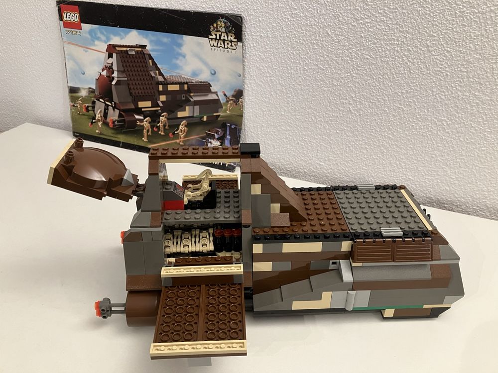 Lego Star Wars Trade Federation MTT 7184 (von 2000) komplett (D