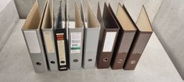 Ordner - Bundesordner - grau, braun, 5cm, 7cm - classeurs
