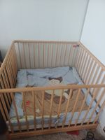 Laufgitter Holz mit Decke guter Zustand