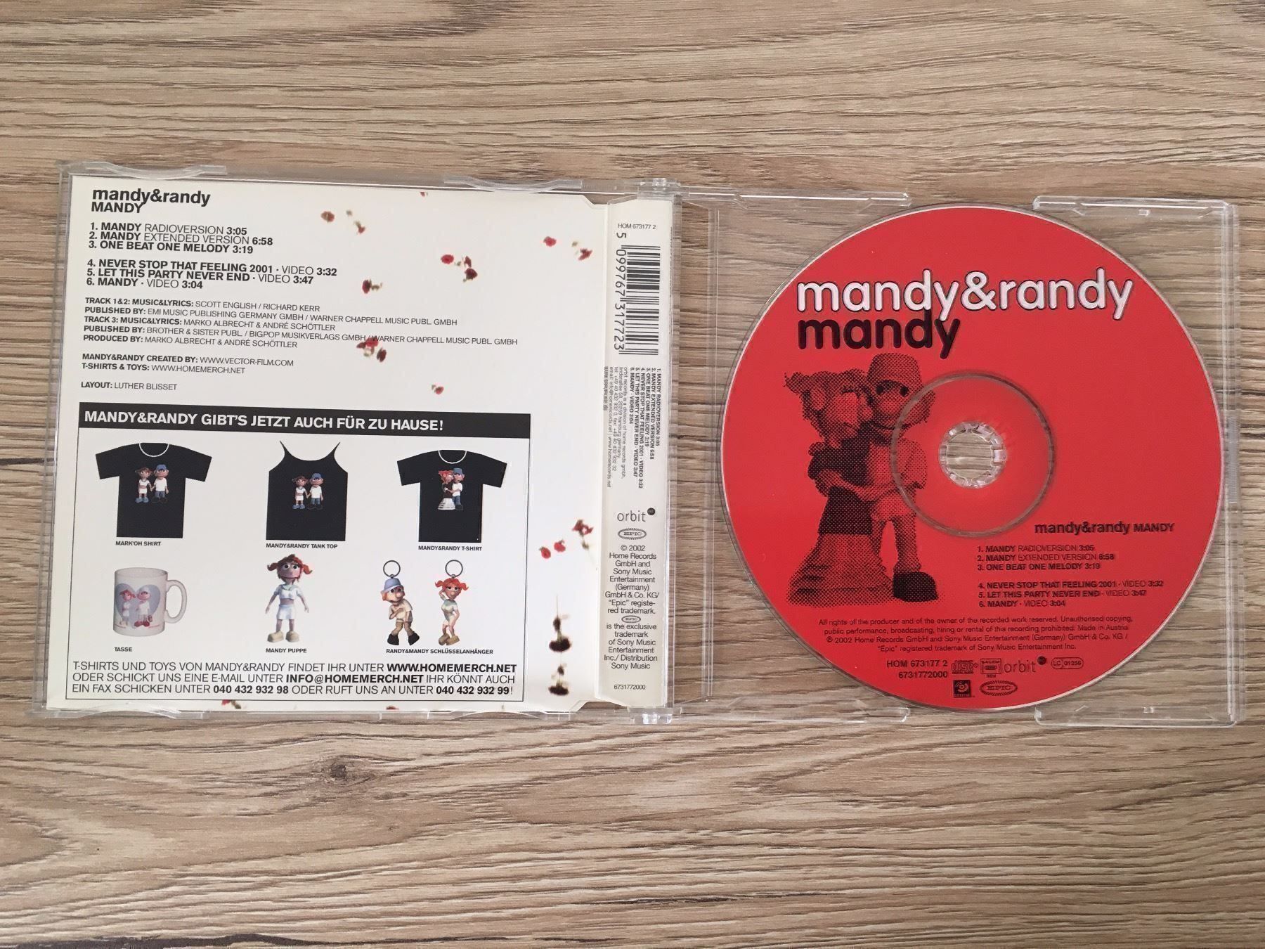 CDs: CD mandy&randy mandy – Gebraucht aus Glattbrugg von riseca 1
