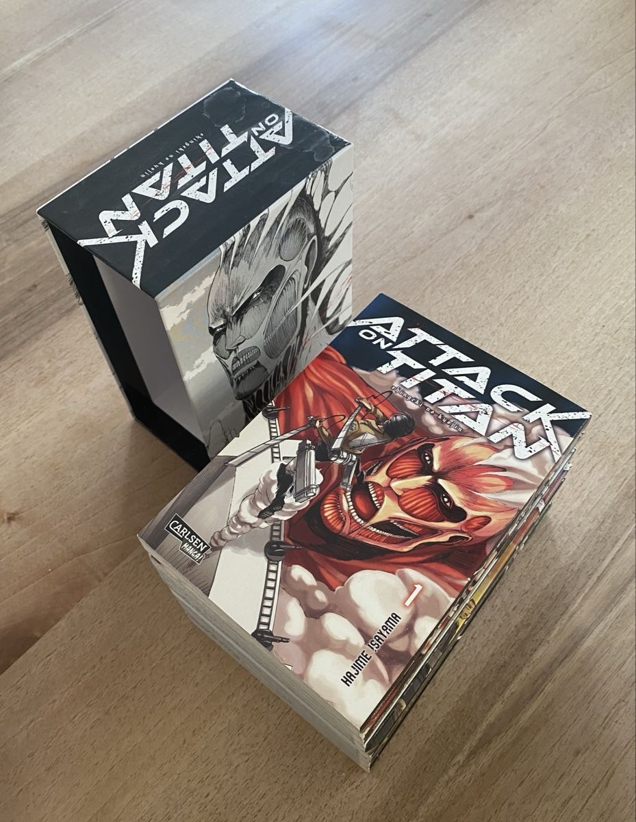 Fumetti: Attack on titan Band 1-7 deutsch – Usato da Rothenburg venduto da ZanyDruid 2