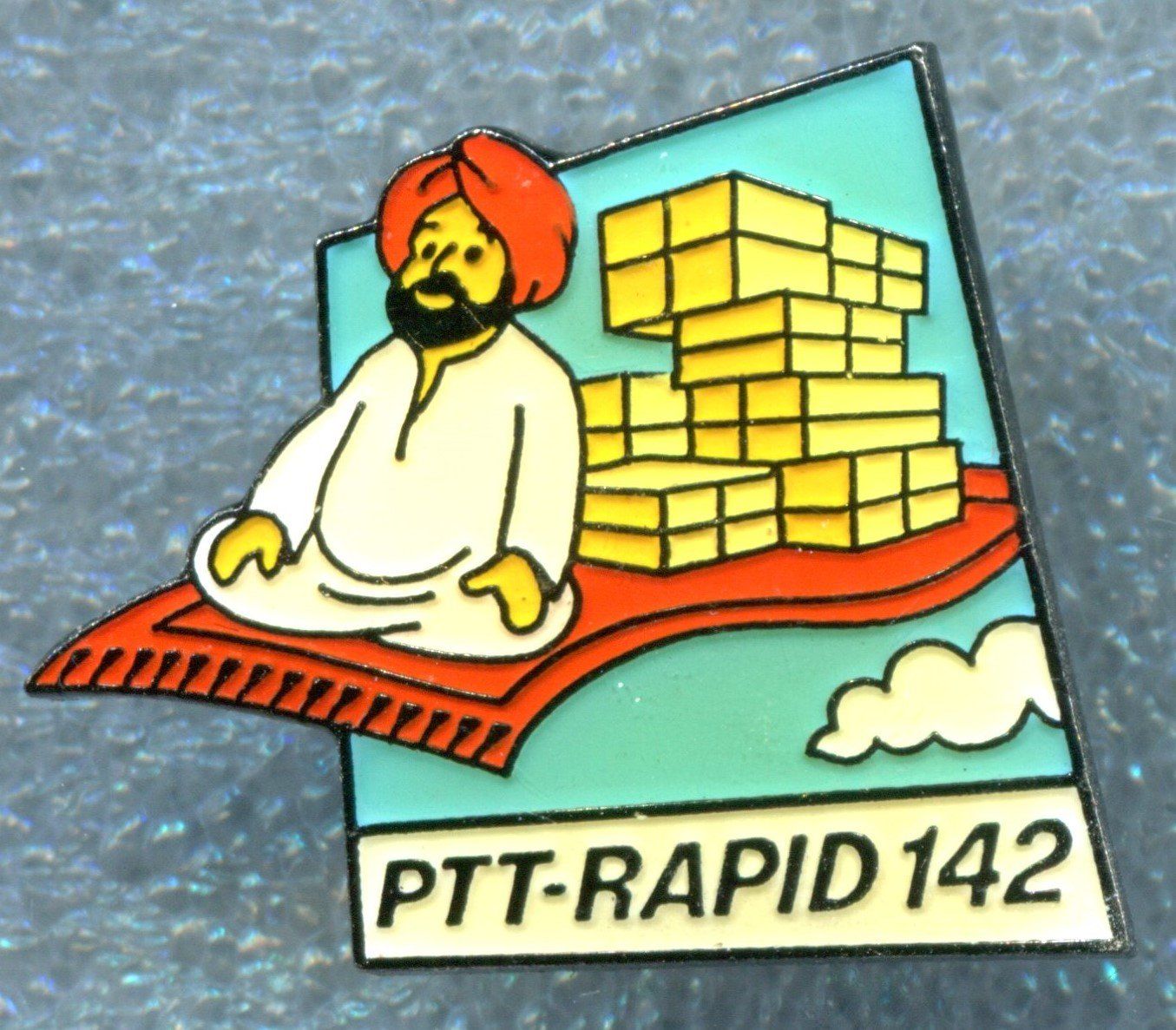 Placchette & Badge: PTT  RAPID 142 – Usato da Winterthur venduto da Sammleroase